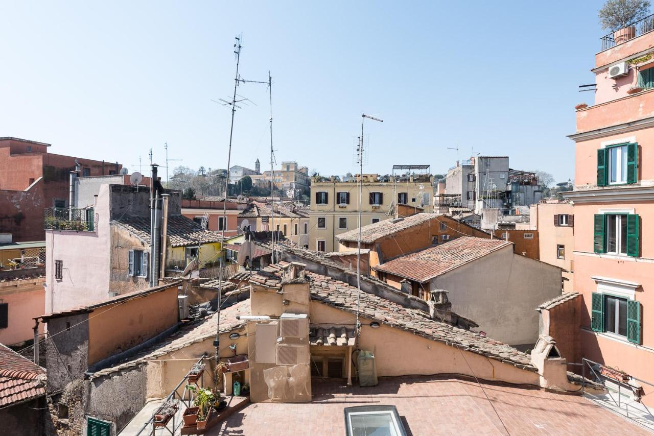 Idyllia Lighty Flat With Views In Trastevere Roma Ngoại thất bức ảnh